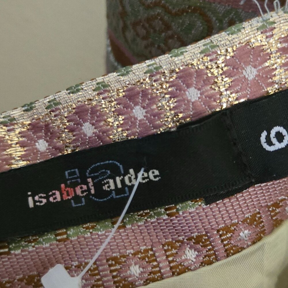 Isabel Ardee Designer Jaquard Spaghetti Strap She… - image 6